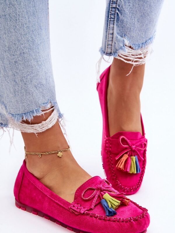 Mokasyny Model Dorine GS37 Fuksja - Step in style