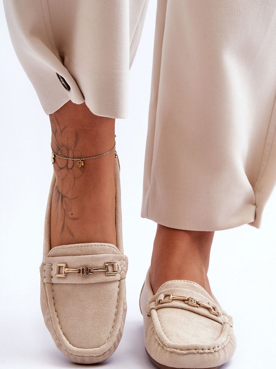 Mokasyny Model Corinell FT247 Beige - Step in style