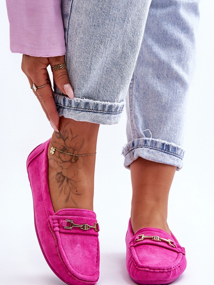 Mokasyny Model Corinell FT247 Pink - Step in style