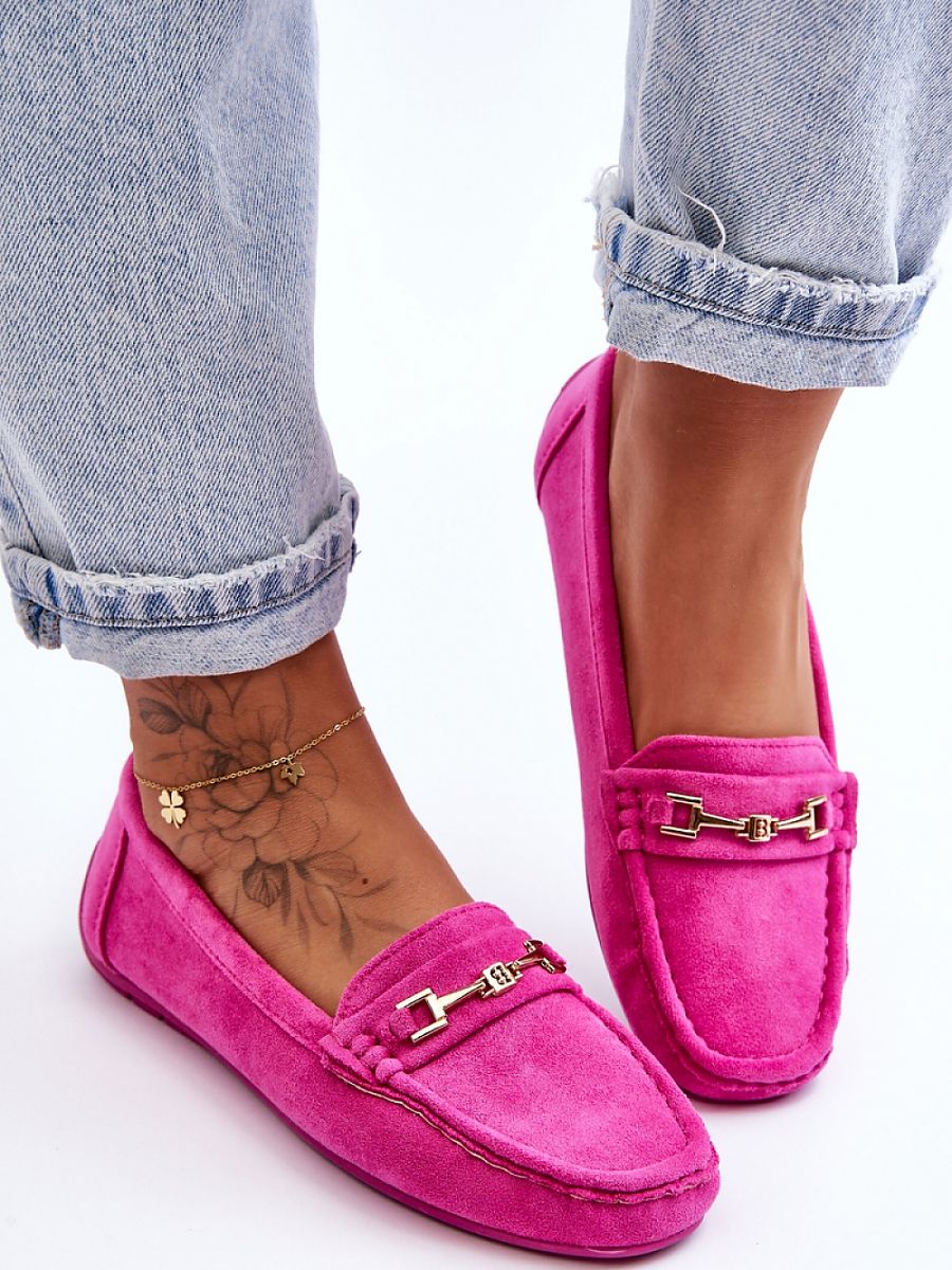 Mokasyny Model Corinell FT247 Pink - Step in style - obrazek 2