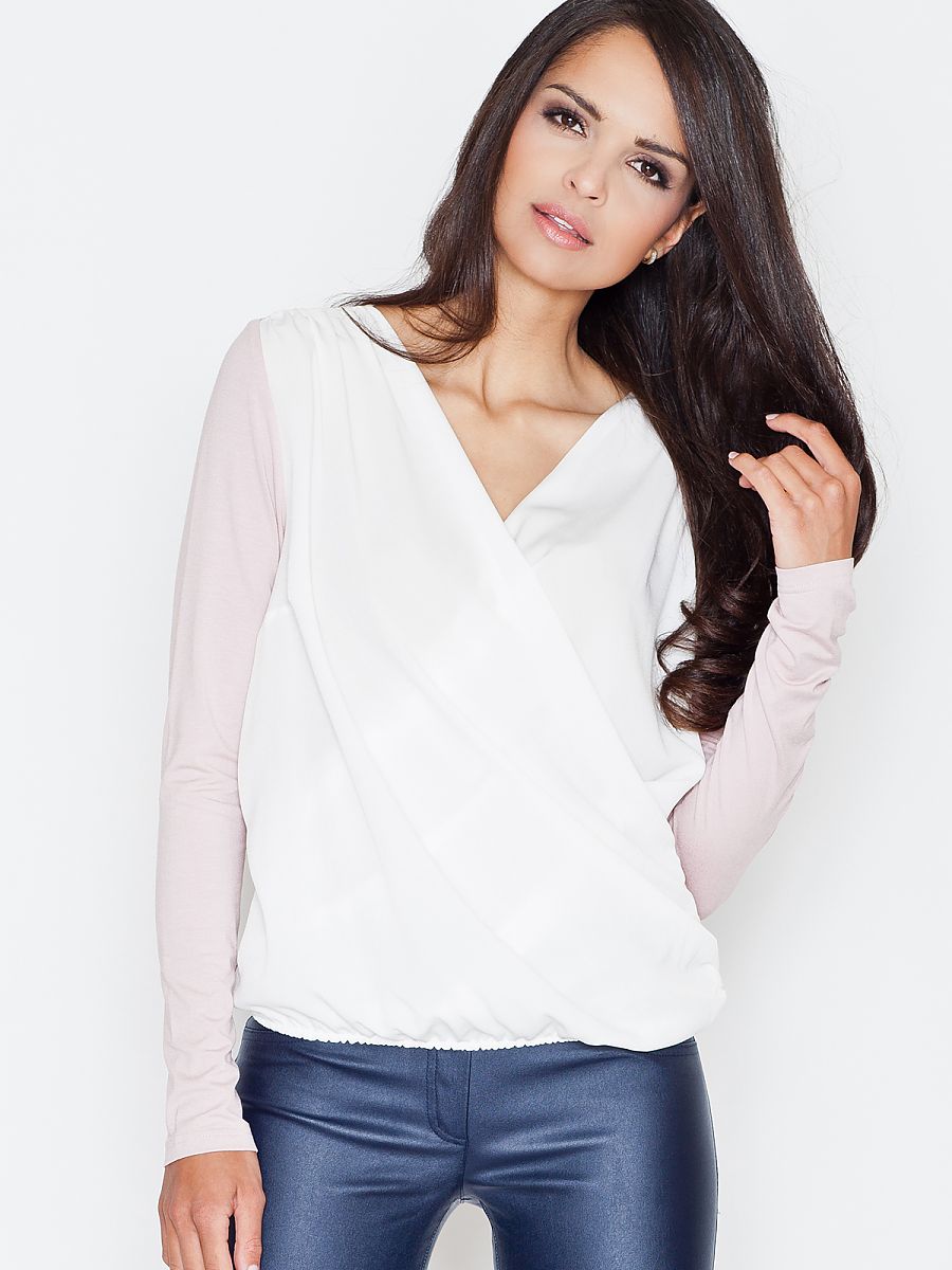 Bluzka Model 375 Pink - Figl
