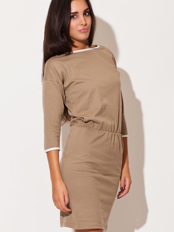 Sukienka Model K105 Beige - Katrus