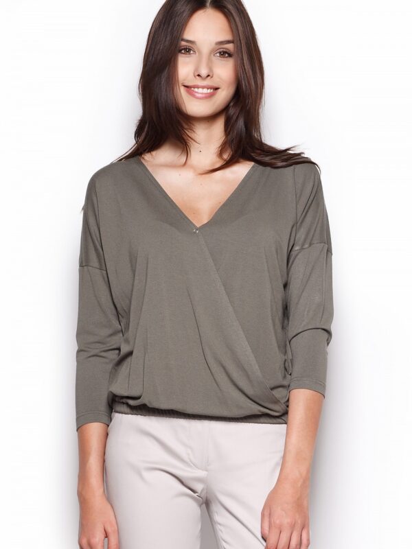 Bluzka Model 278 Oliwka - Figl
