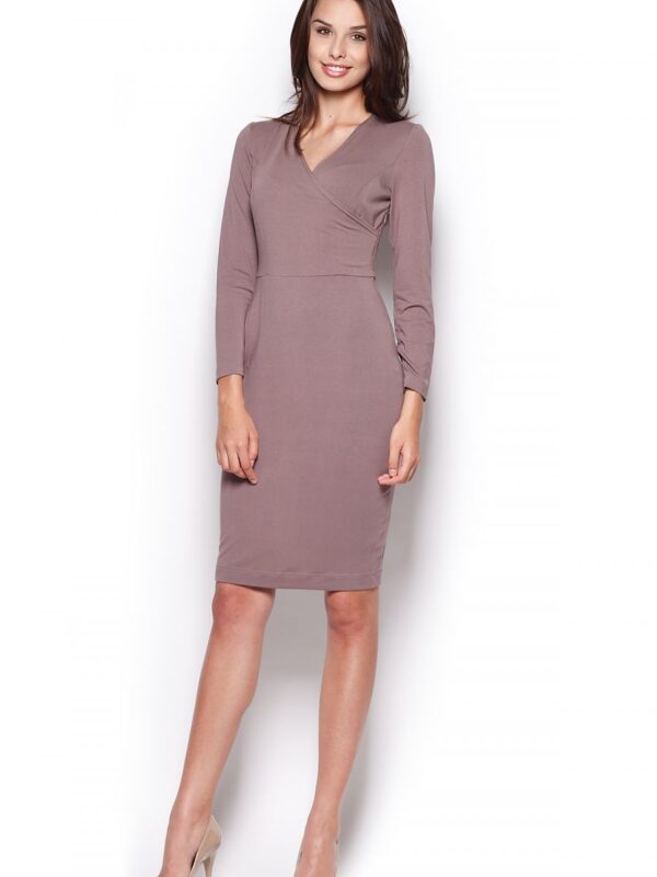 Sukienka Model 264 Brown - Figl