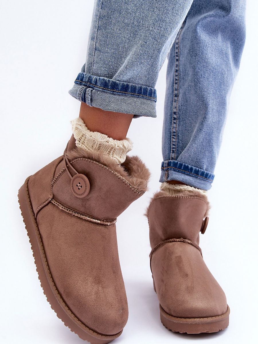 Śniegowce Model Siriol VL200P Dark Beige - Step in style