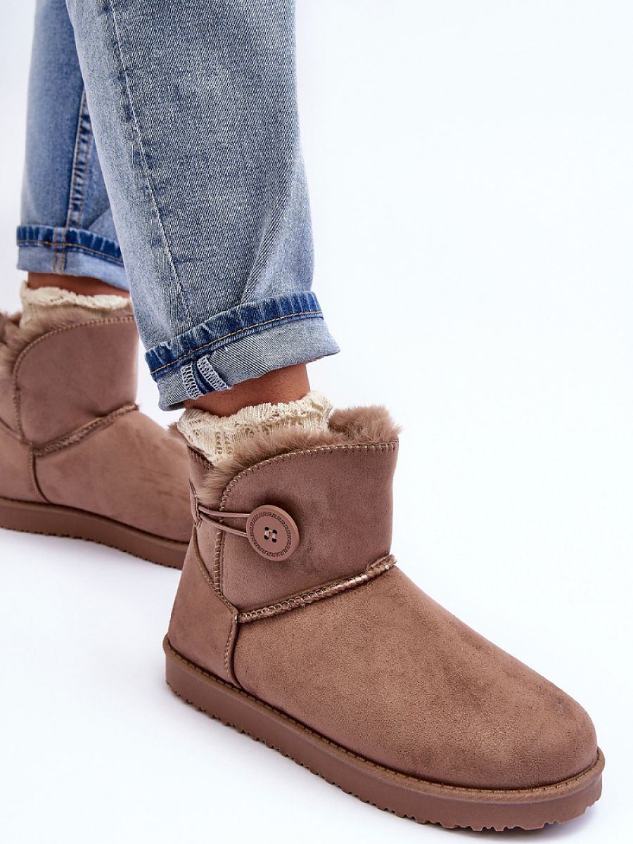 Śniegowce Model Siriol VL200P Dark Beige - Step in style - obrazek 2